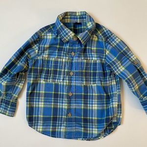 GAP 18-24 Toddler Boy Button Down Dress Shirt